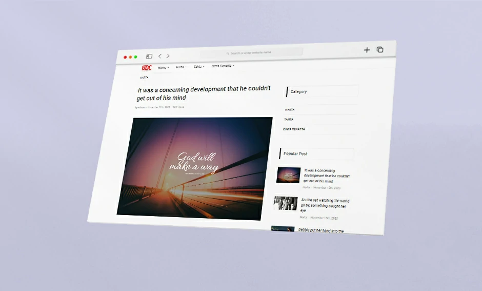 Revamp Web BDC 2020